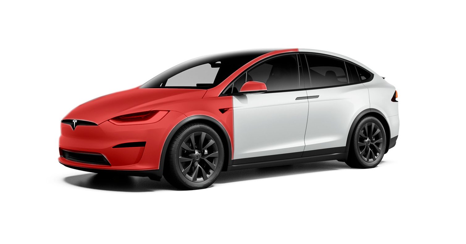 TESLA X full front
