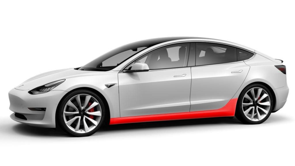 TESLA 3 ROCKER PANELS TESLA 3 ROCKER PANELS
