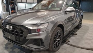 Audi SQ8 stenslagsfolie PPF fuld bil foliebeskytelse