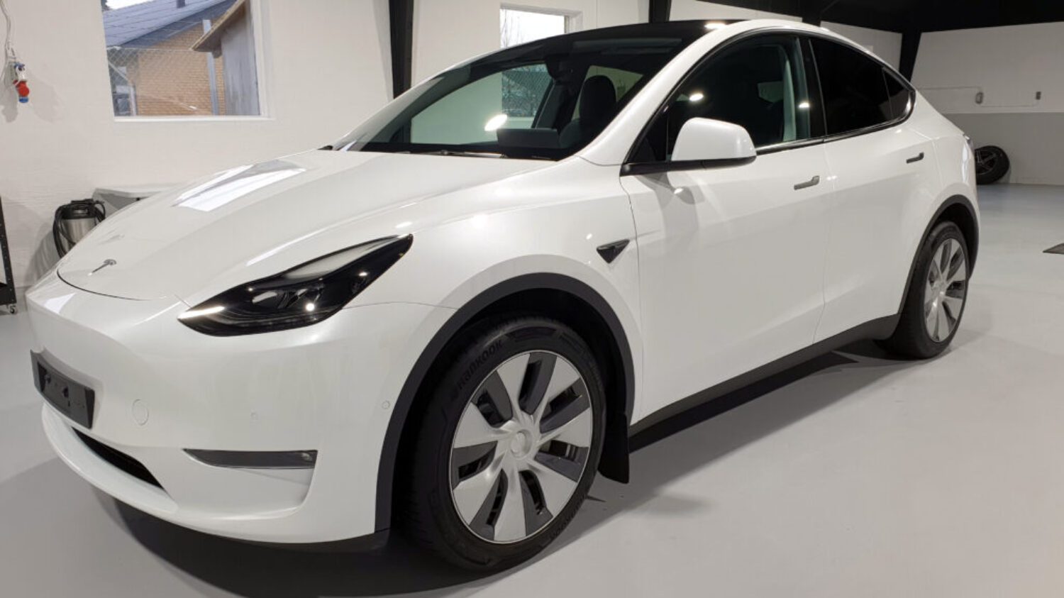 Tesla model Y full front og side paneller PPF