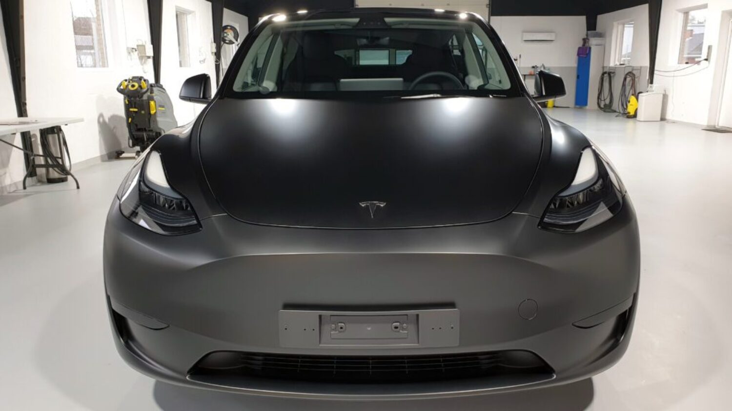 Tesla model Y sort med Stealth PPF