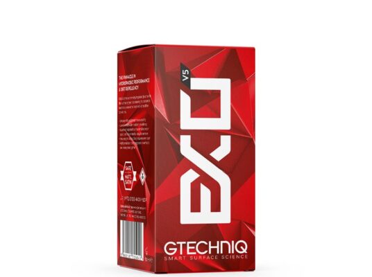 Gtechniq EXO keramisk coating hos RS Car Care Århus - ekstrem glans og hydrofobisk effekt