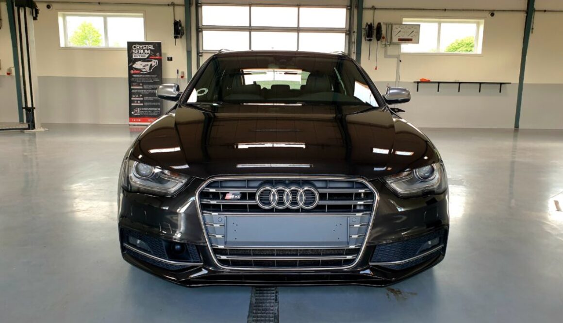 Audi lakkorektion og gtechniq keramisk coating