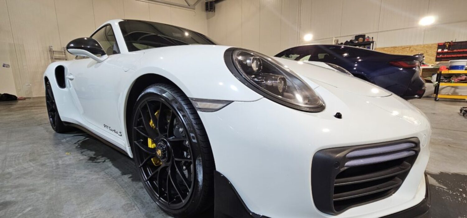 PORSCHE 911 TURBO S STENSLAGSFOLIE