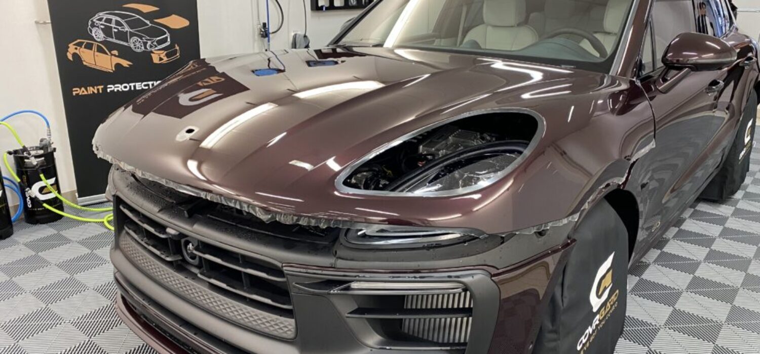 PORSCHE MACAN STENSLAGSFOLIE