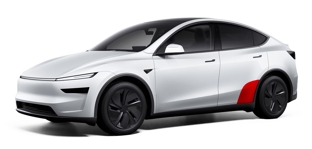 Tesla Y Juniper del af bagdøre PPF