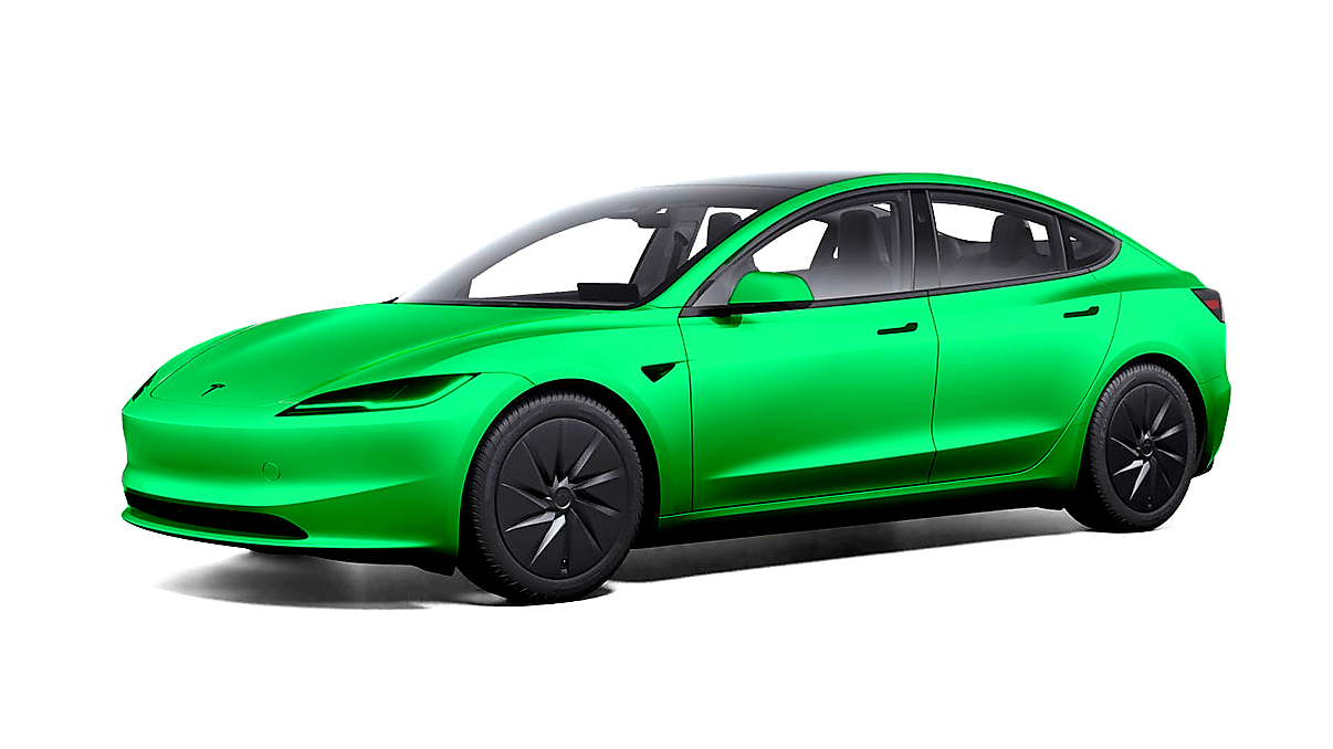 Fuld PPF lakbeskyttelse af hele Tesla Model 3