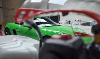 Spejlblank finish på Porsche 718 GTS efter lakkorrektion
